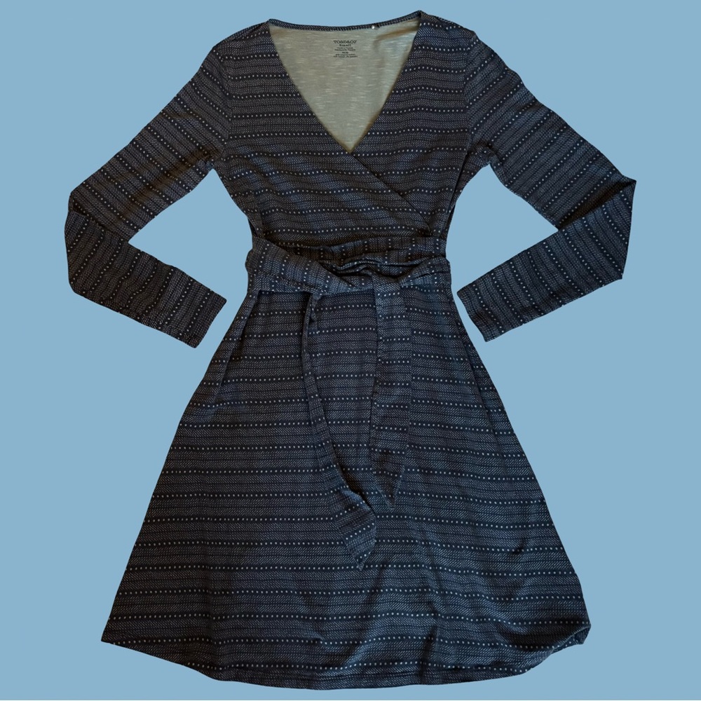 Toad & Co Women’s Cue Wrap Dress Long Sleeve